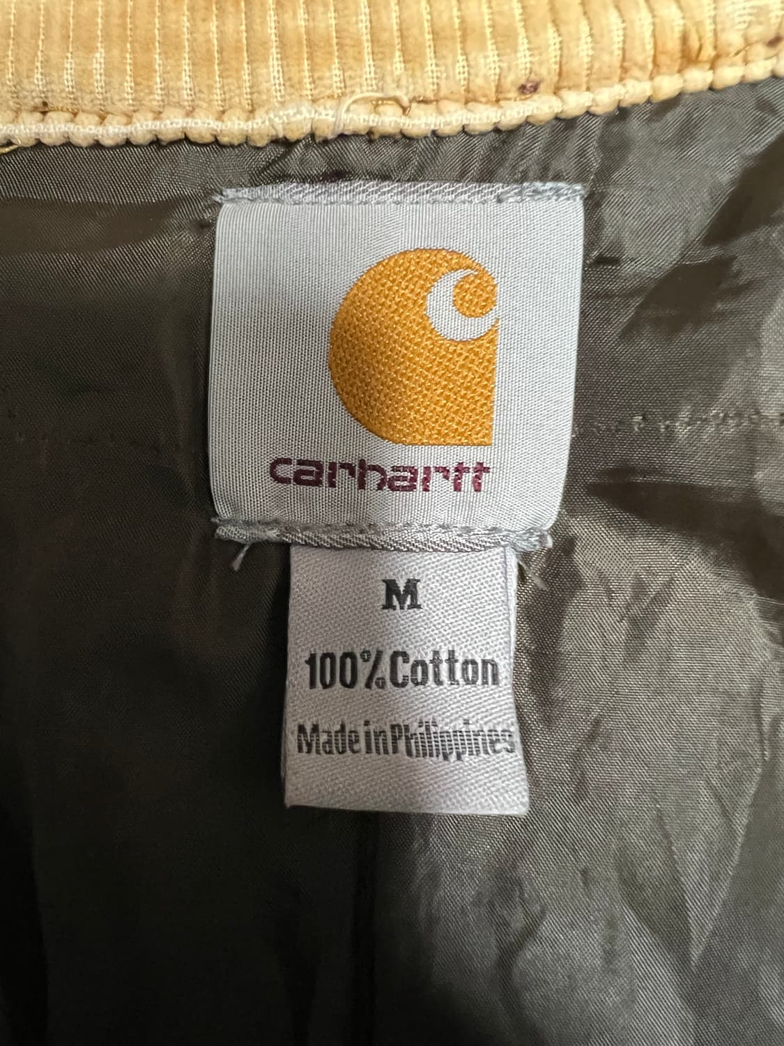 [급처분] 칼하트 베이지 워싱 자켓 상품이미지4