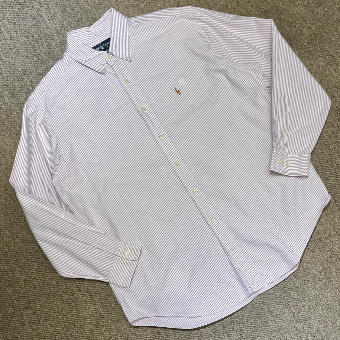 (16 1/2) POLO 폴로 랄프로렌 스트라이프 셔츠 야머스핏 상품이미지1