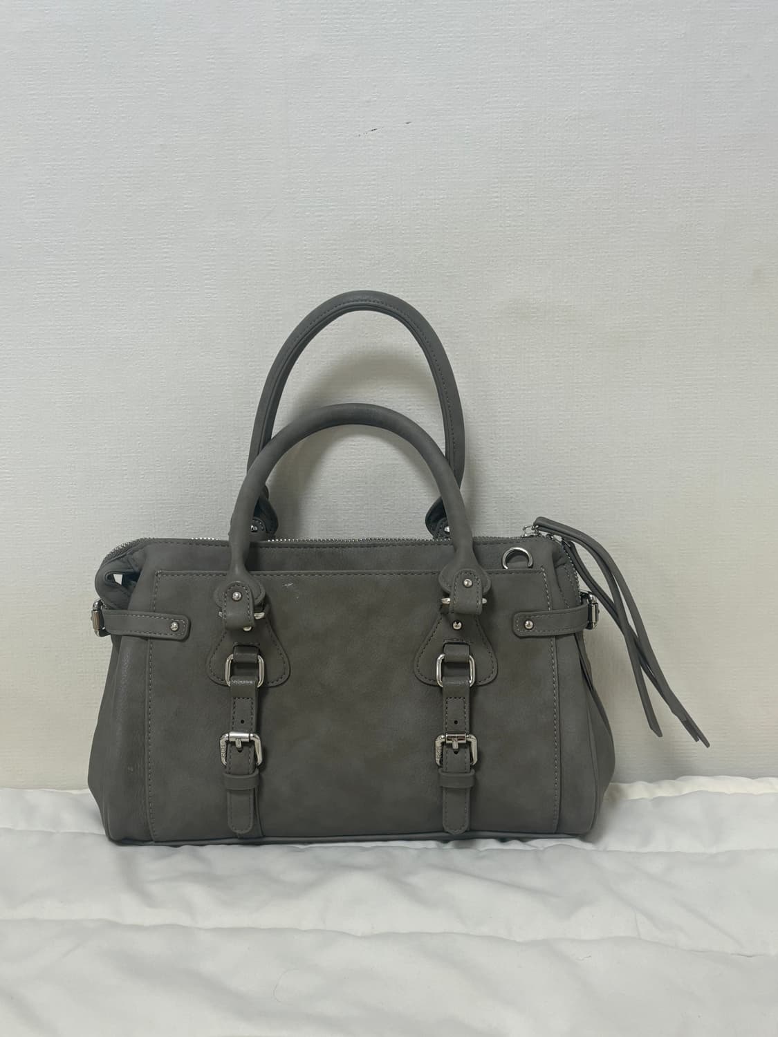 rhos BIKER BAG  grey 로스 바이커백 그레이  상품이미지3