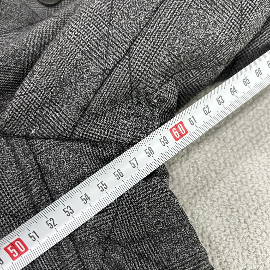 빈폴 체크 퀼팅 자켓 그레이 XL 상품이미지5