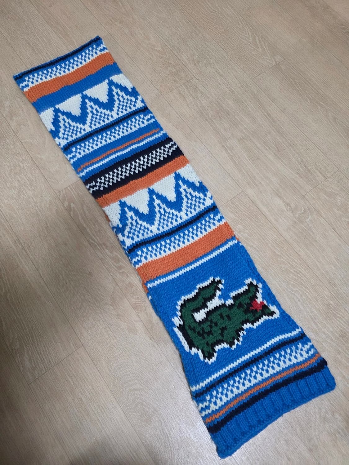 라코스테 울혼방 니트 머플러 상품이미지2