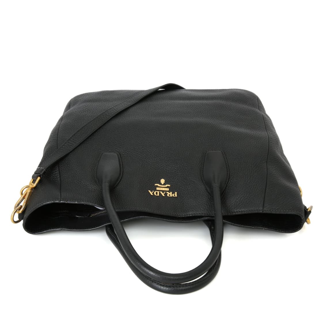 프라다 다이노 블랙 토트백 2-WAY 빅숄더 BN2537 상품이미지6