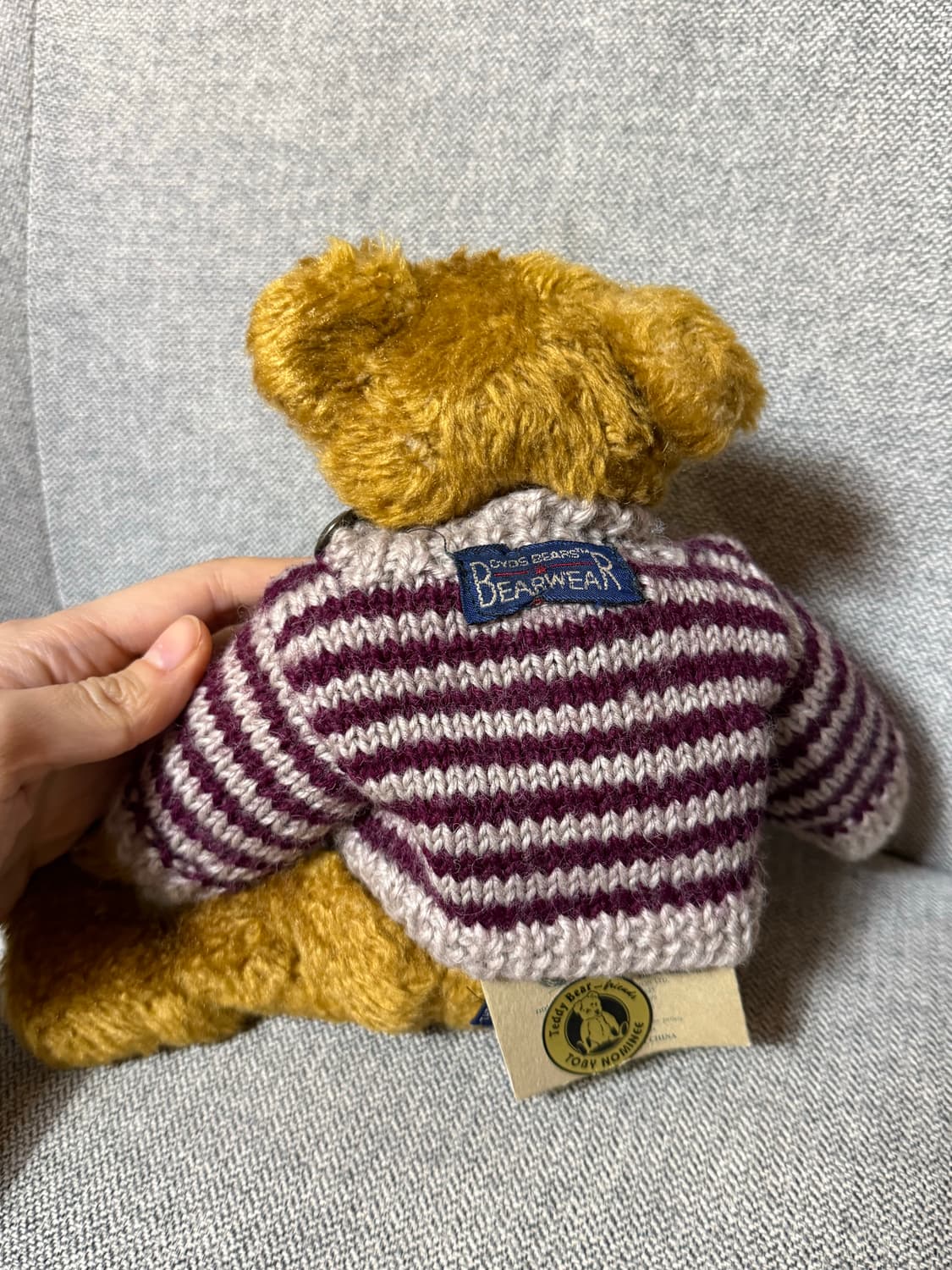 보이즈베어 미국 스웨터 빈티지돌 테디베어 곰인형 상품이미지5