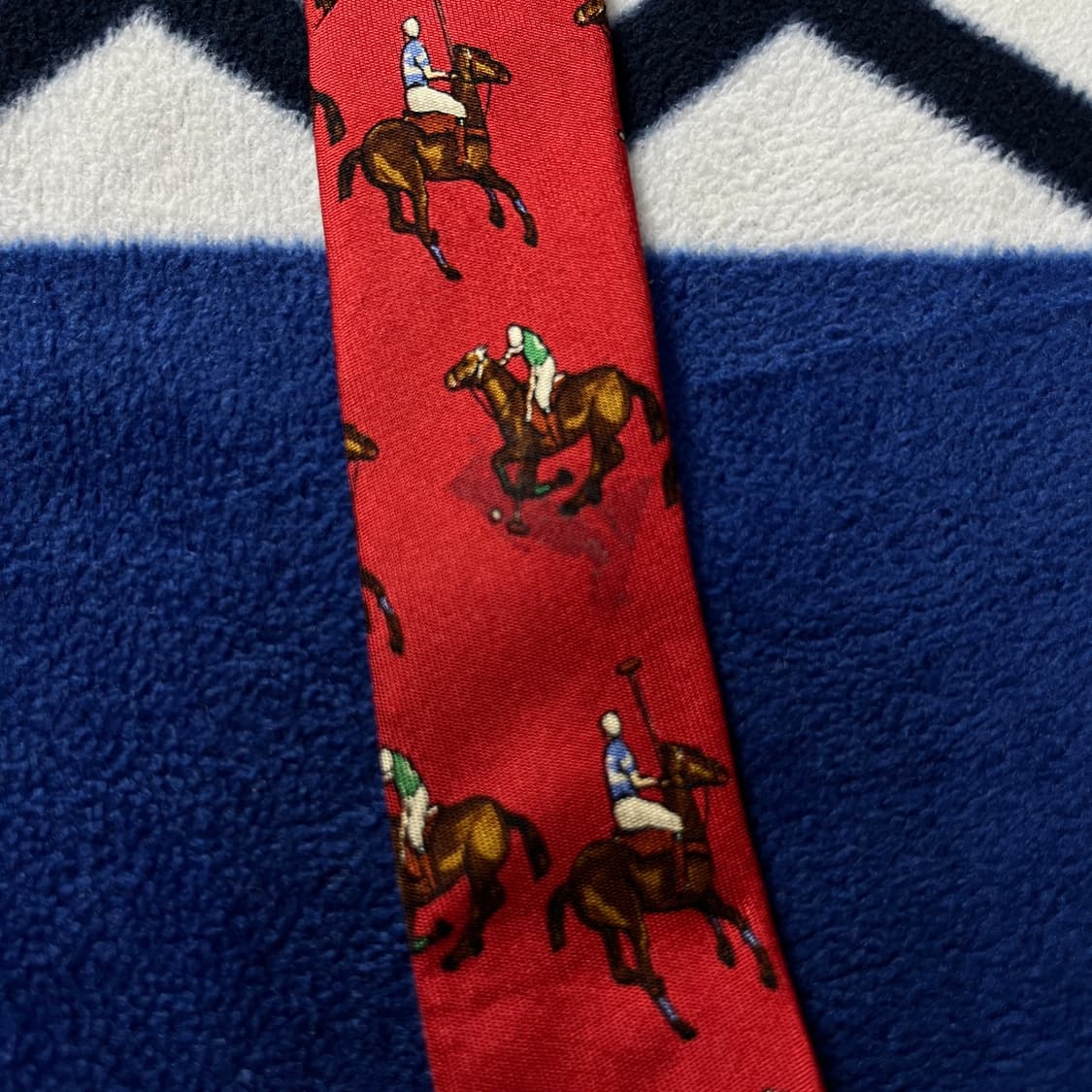 90s 폴로 랄프로렌 실크100 빈티지 넥타이 상품이미지4