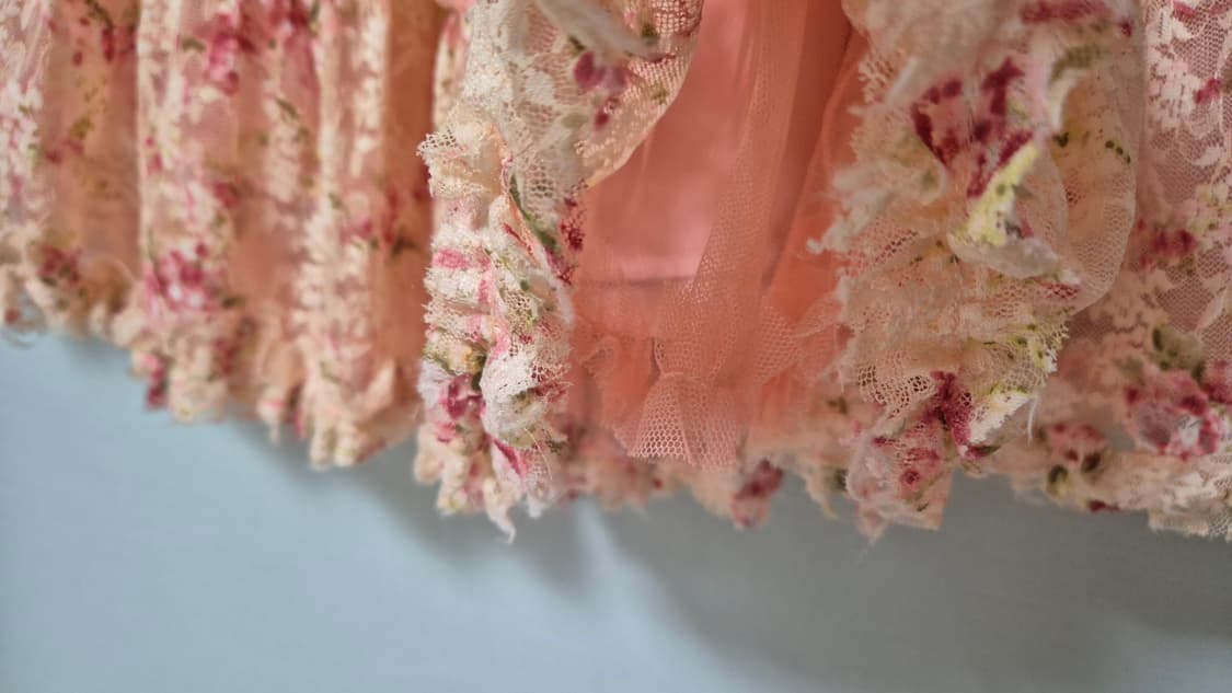 일브 honeybunch 플라워 샤 스커트 상품이미지3