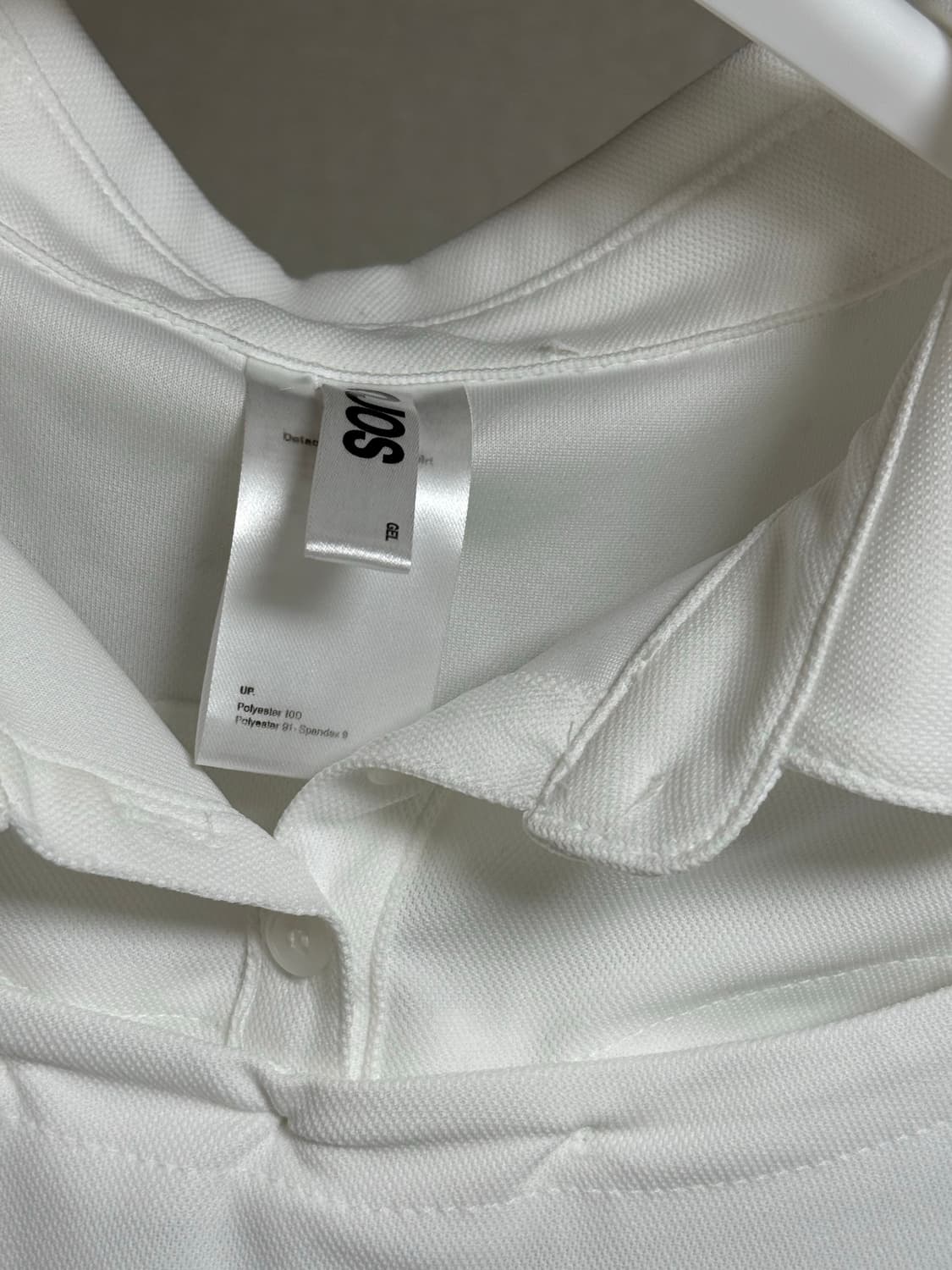 Detachable Collar T-shirt / Off White  상품이미지6