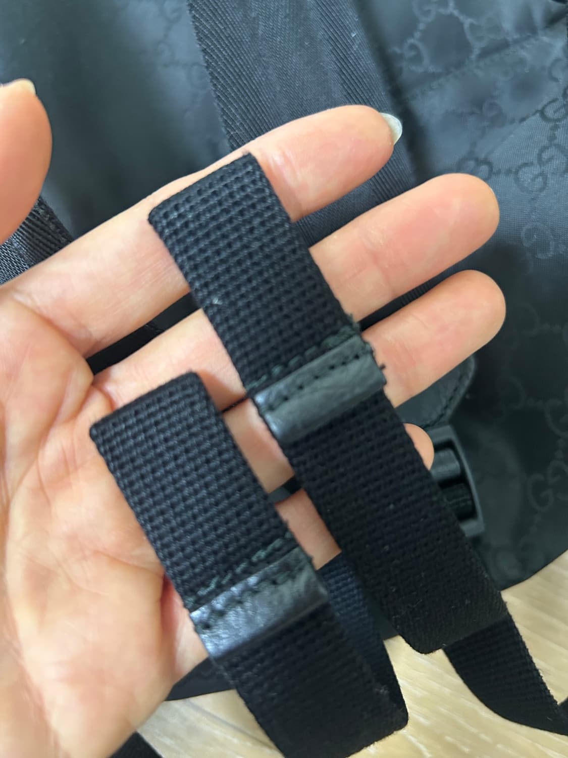 구찌 GG로고 시마 패브릭 백팩 상품이미지9