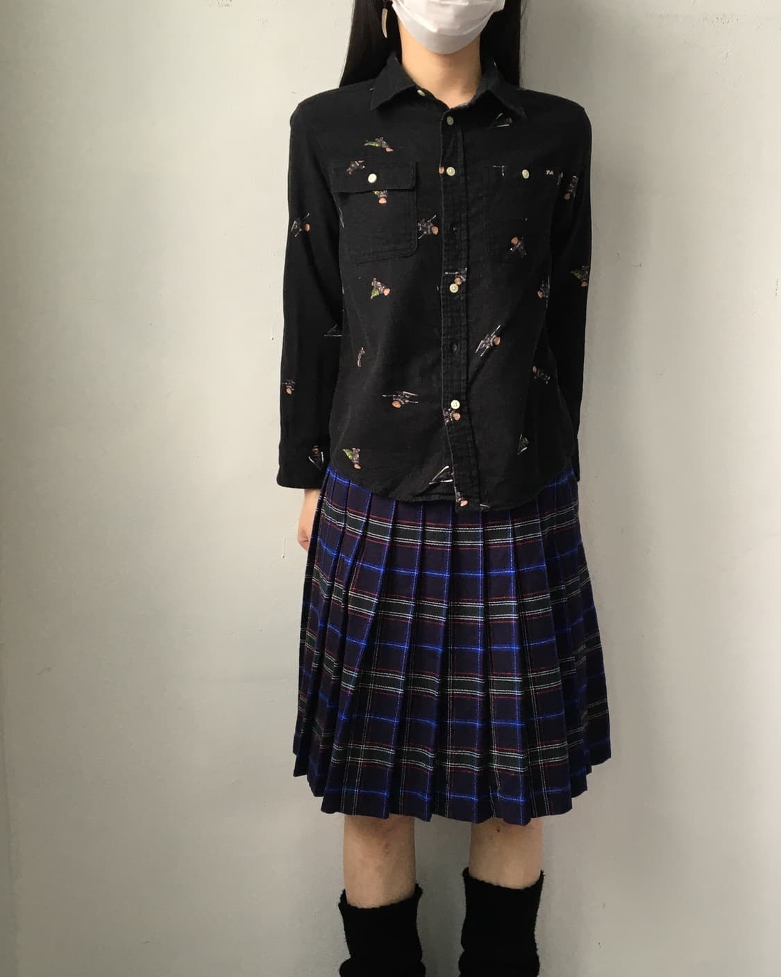 Polo bear pattern shirt 상품이미지6