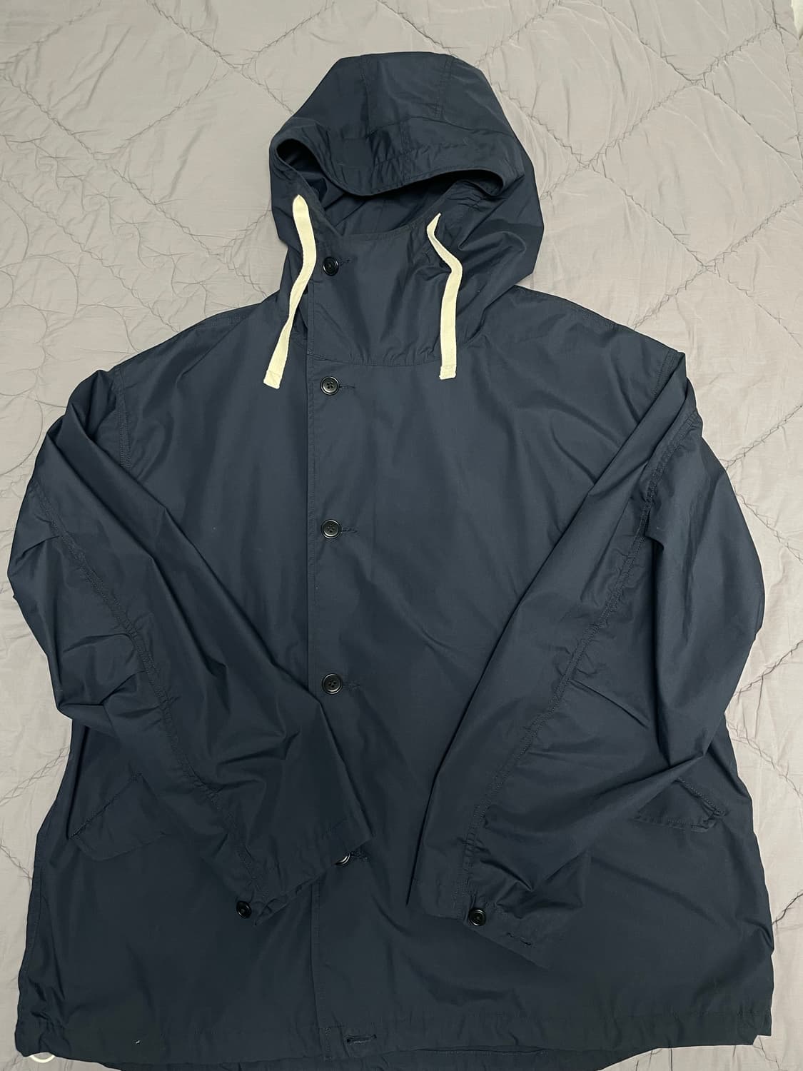 나나미카 후드자켓 네이비 상품이미지1