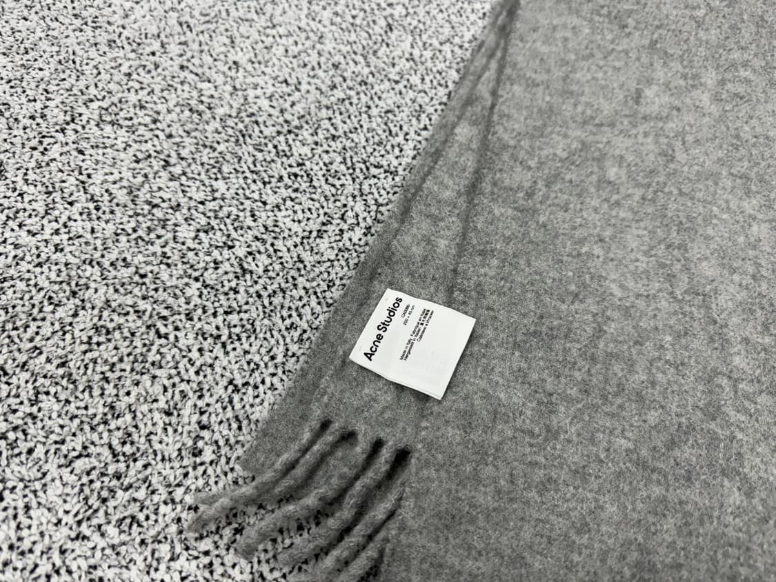 아크네스튜디오 캐나다 네로우 울 머플러 상품이미지2