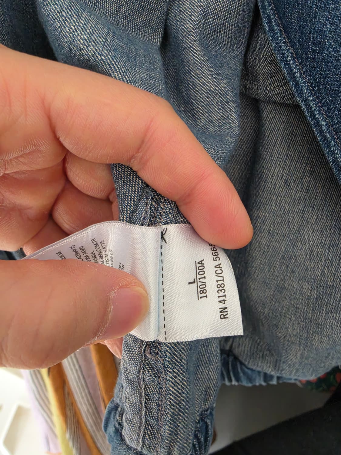 폴로 베이포트 데님 자켓 새상품 라지 710830857001 상품이미지5