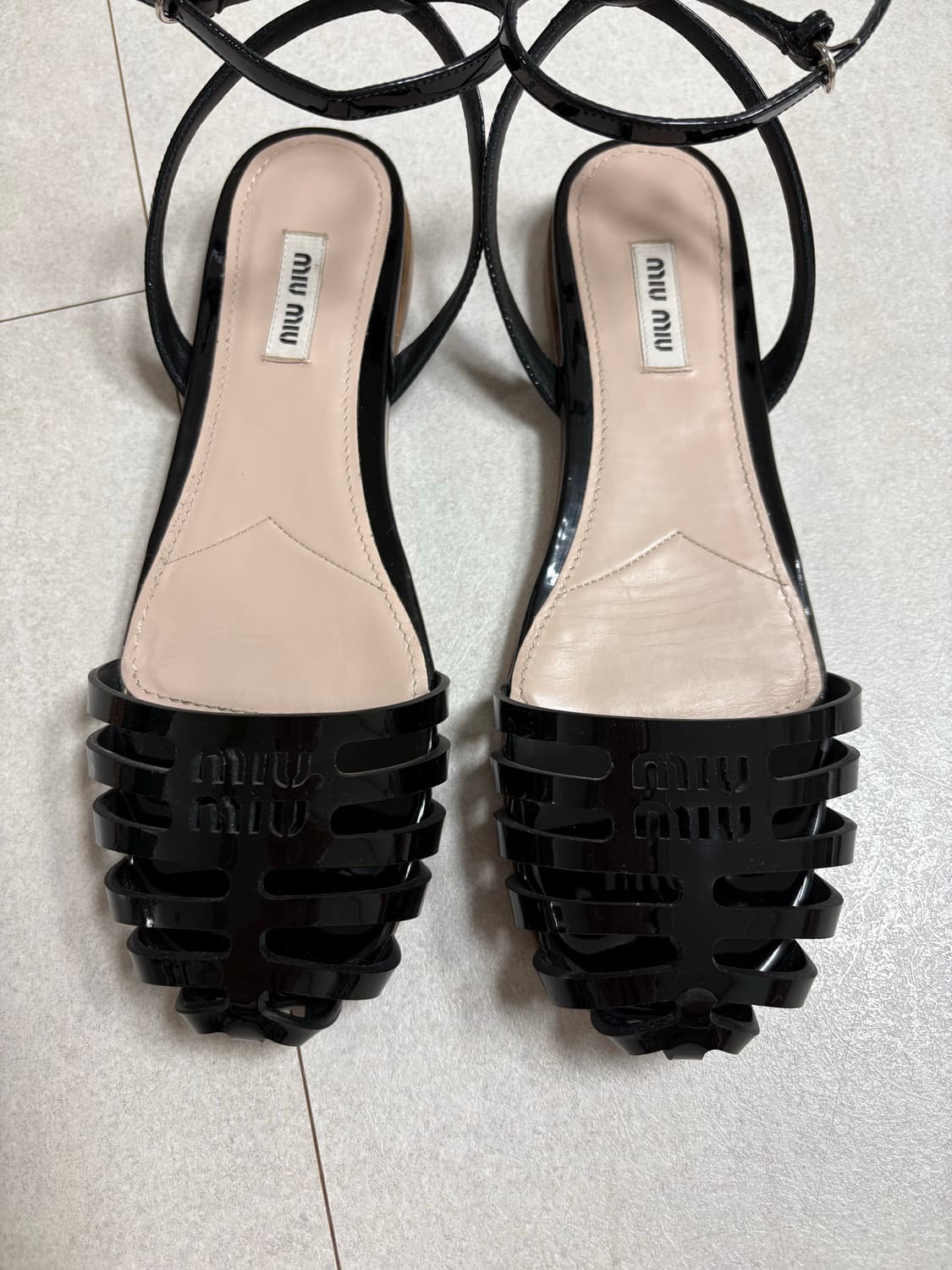 (정품)미우미우 샌들 37.5사이즈 상품이미지4