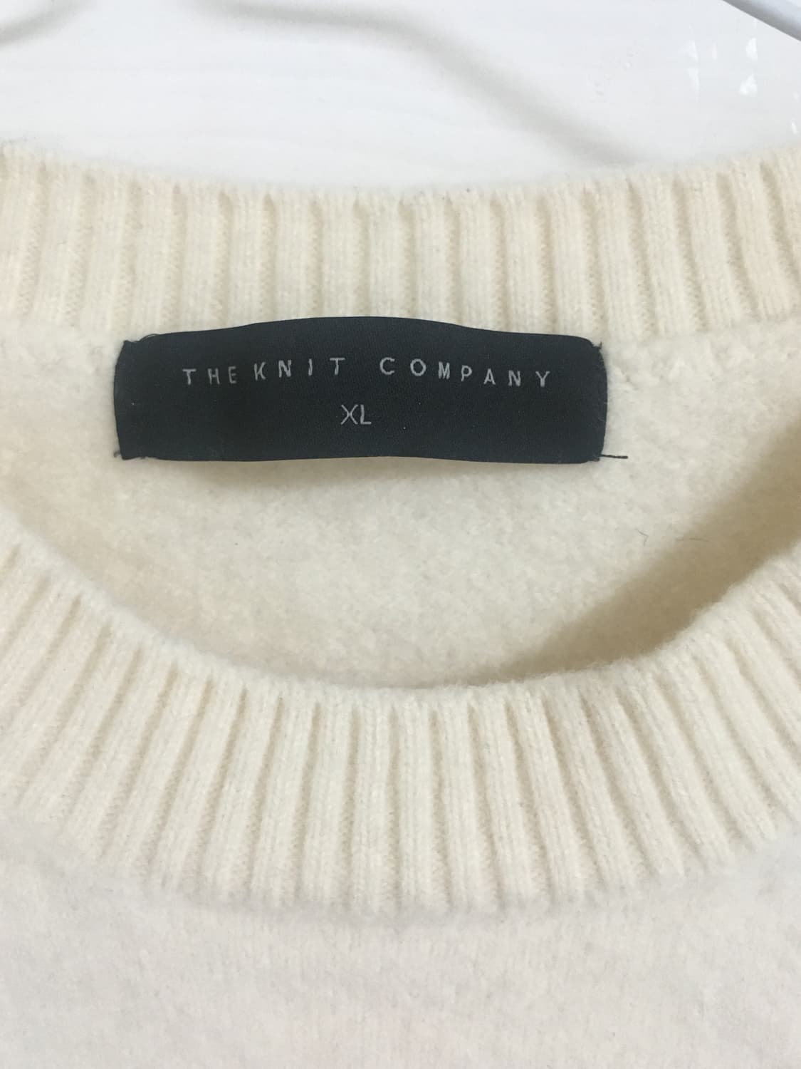 더니트컴퍼니 아이보리 니트 XL 상품이미지3