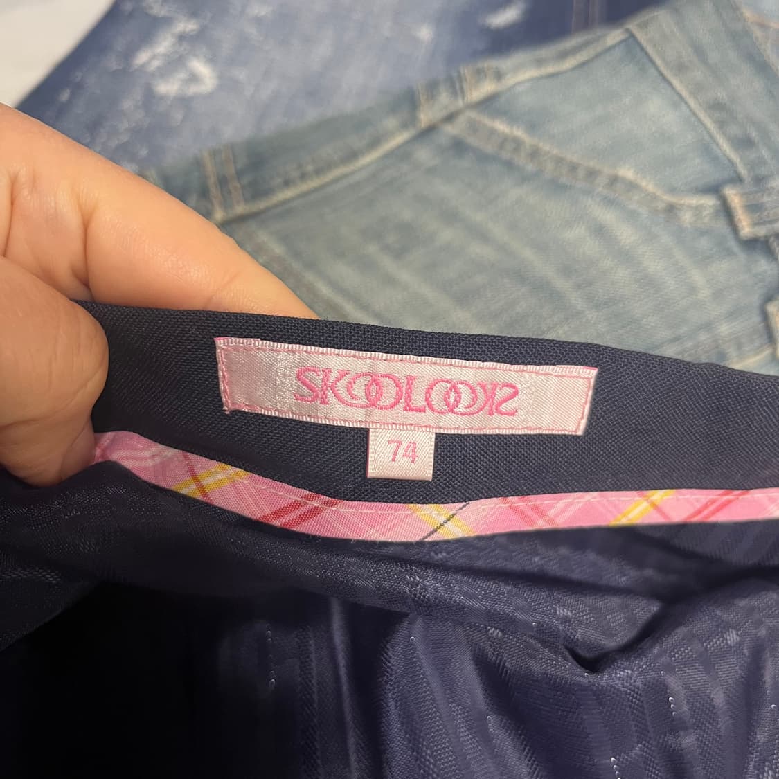 교복치마 짧치 교복짧치 치마 스커트 74 상품이미지2