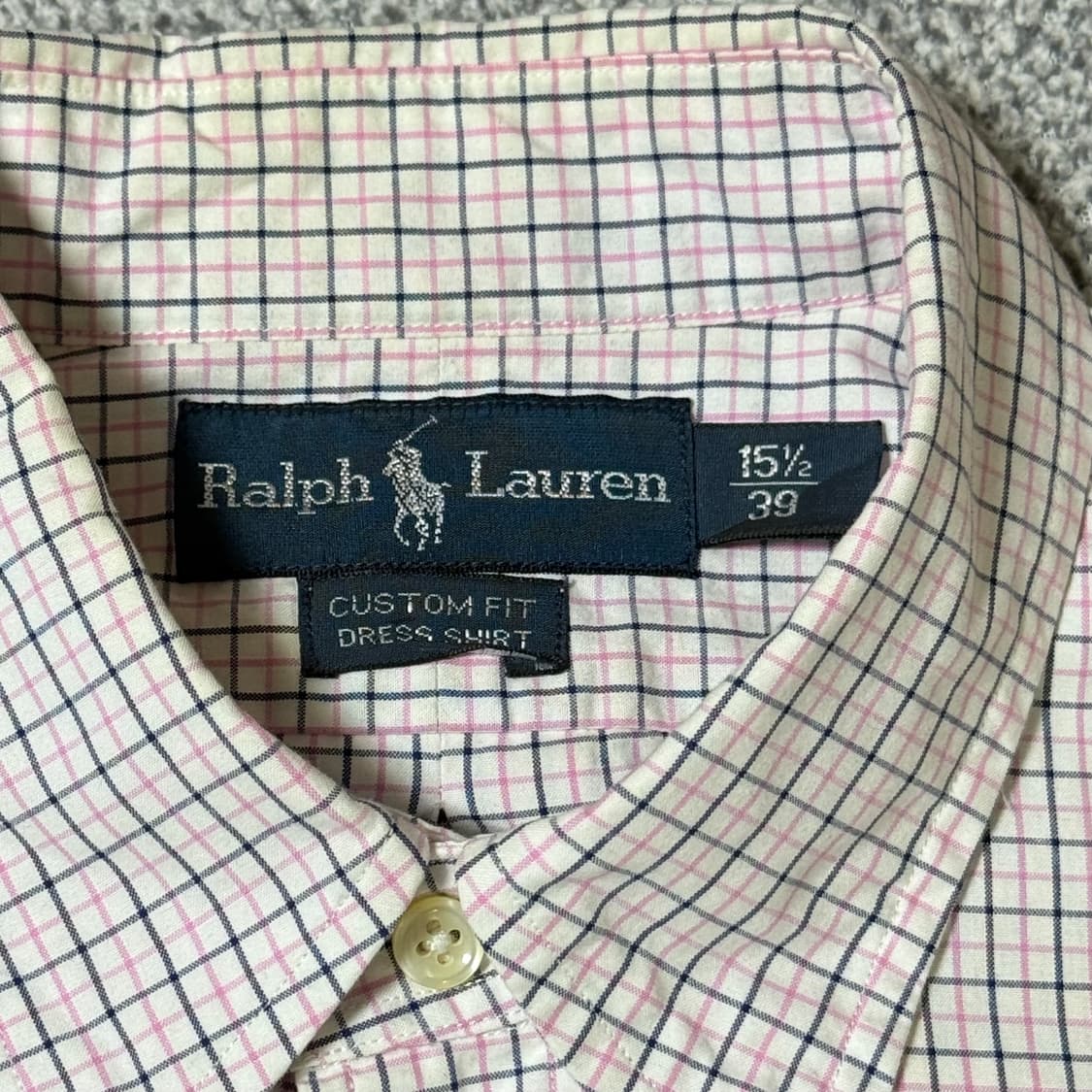 폴로 랄프로렌 커스텀핏 체크 셔츠 100 상품이미지4