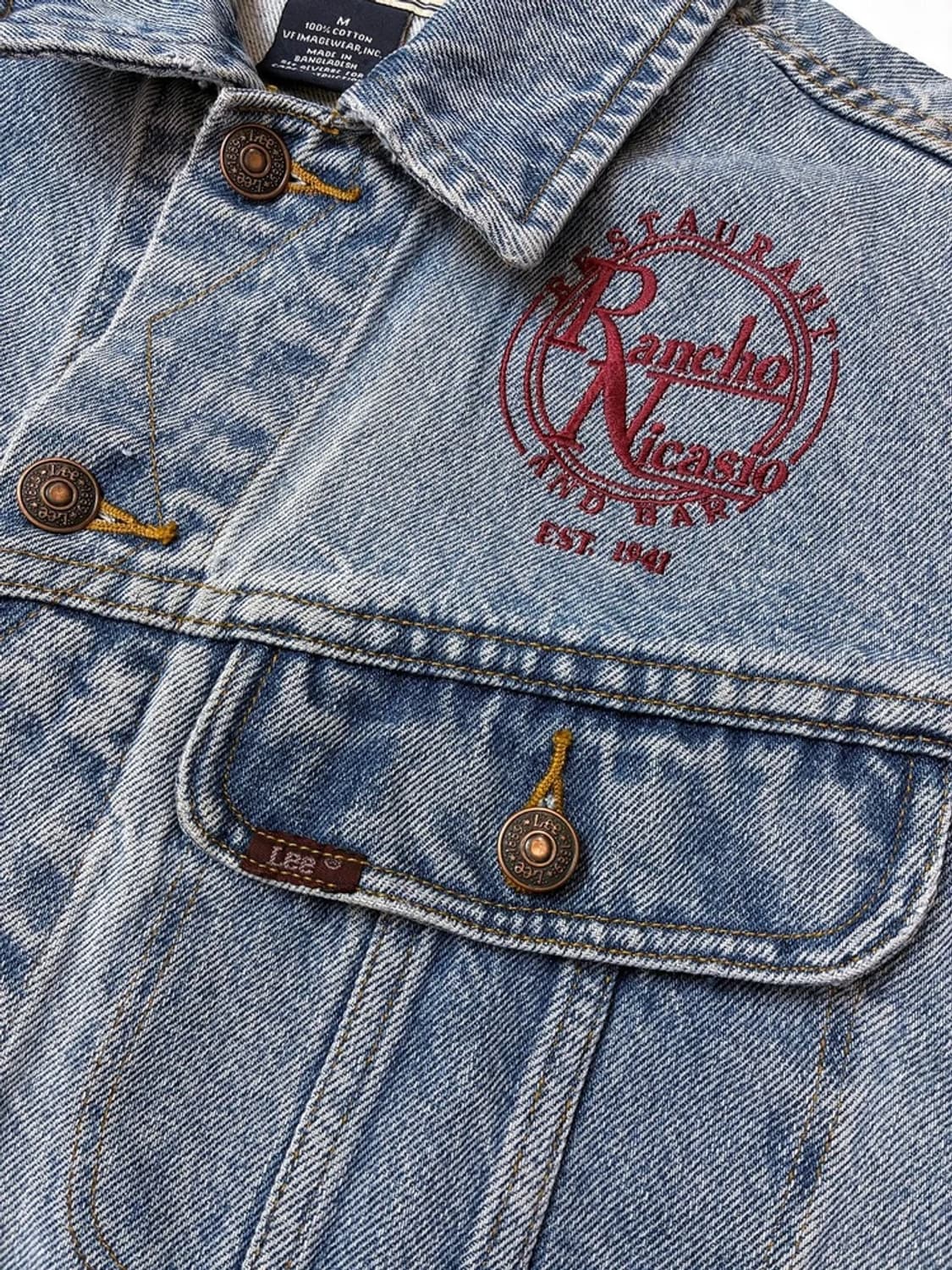 Lee 리 90's 트러커 숏 데님 자켓 PN5709    상품이미지3