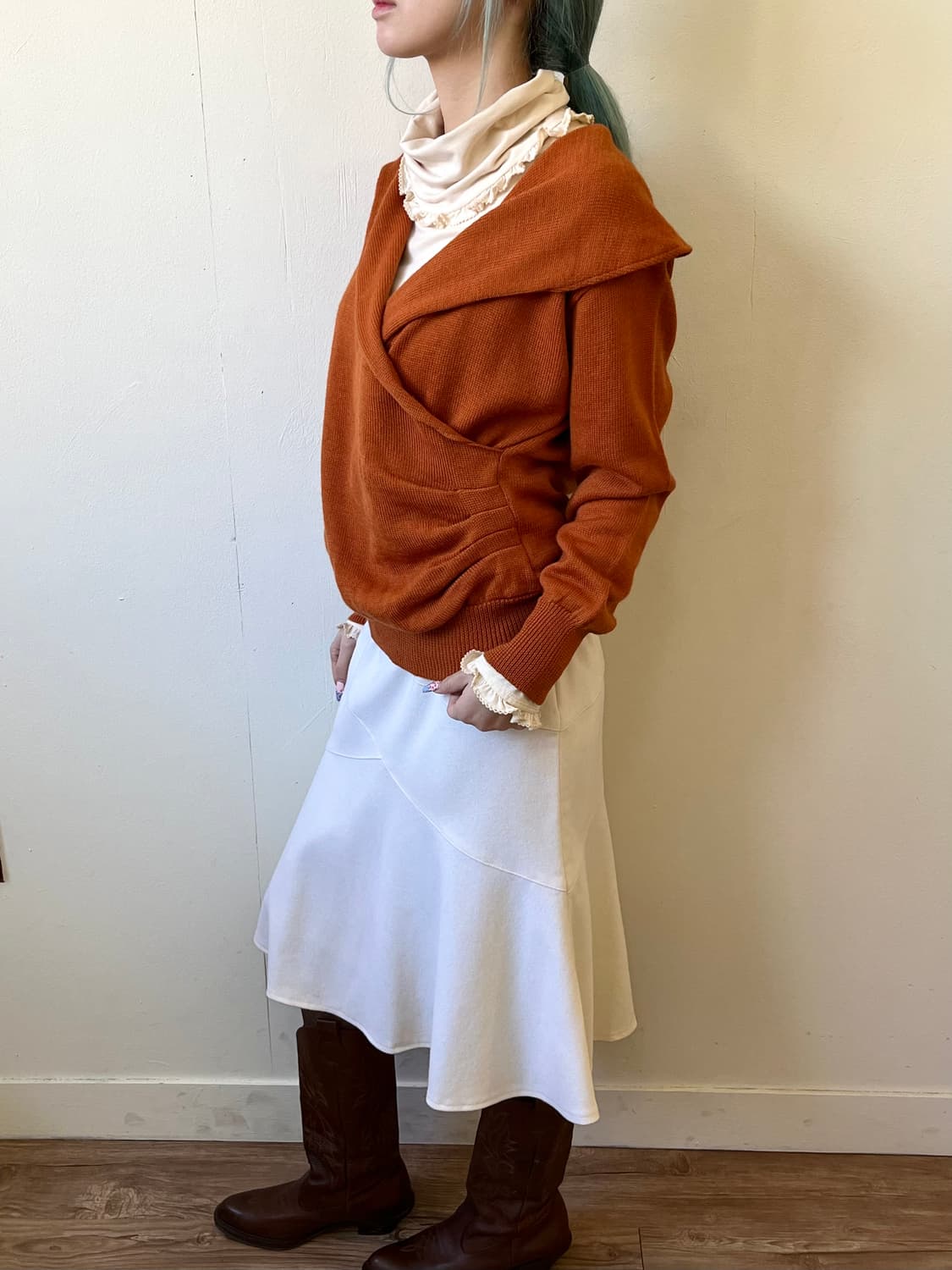 koibito misaki 크로스 스웨터 상품이미지6