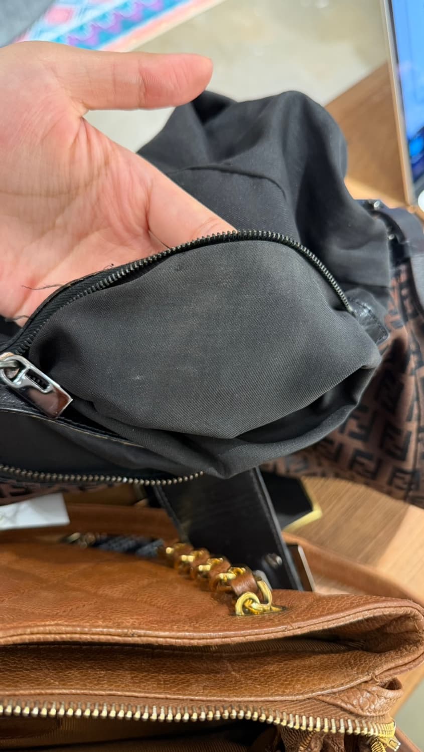 펜디 브라운 주키노 캔버스 숄더백 상품이미지7