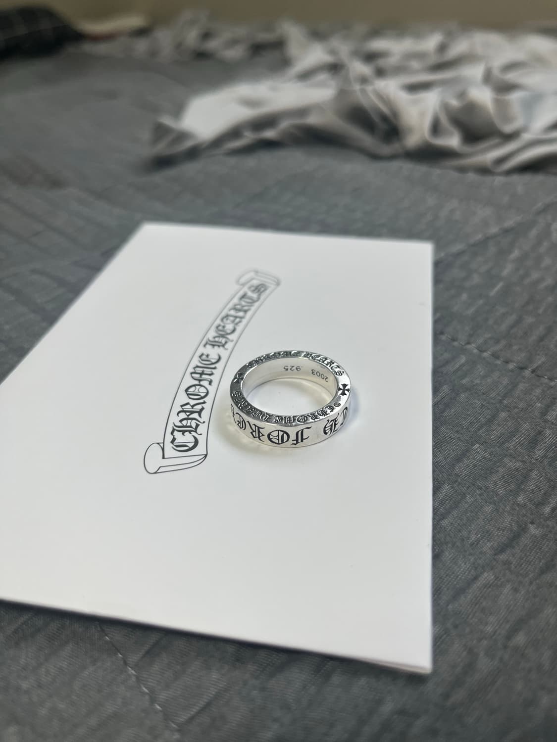 크롬하츠 포에버링 US9.5 상품이미지2