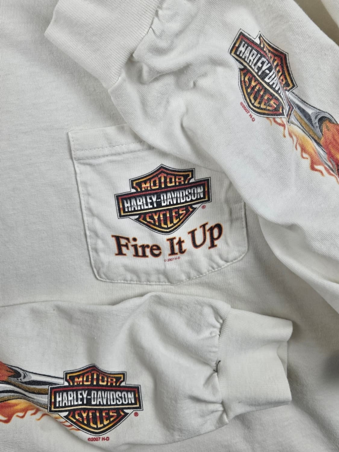 할리데이비슨 더들리 퍼킨스 컴퍼니 롱 슬리브 ( 2XL ) / 11626 상품이미지5