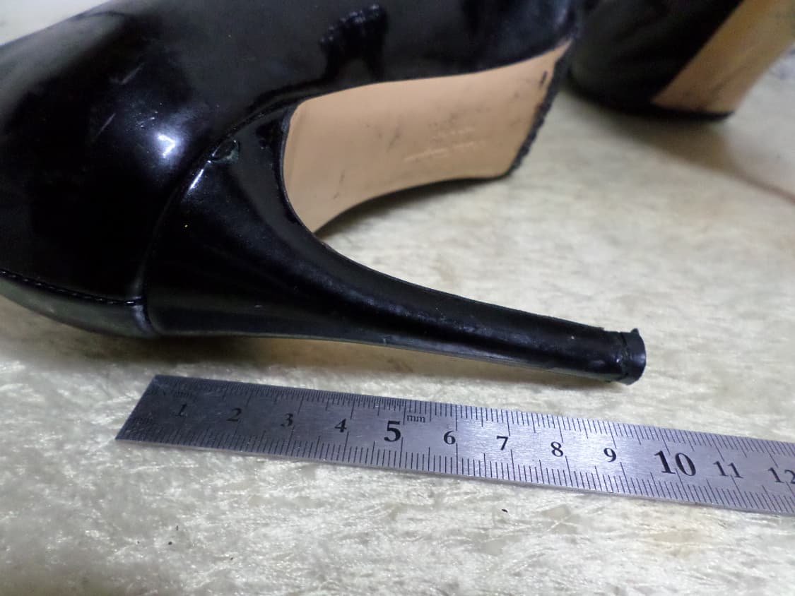 후루룩구제 240 페라가모 구두 힐 굽9CM 바라 신발  상품이미지5