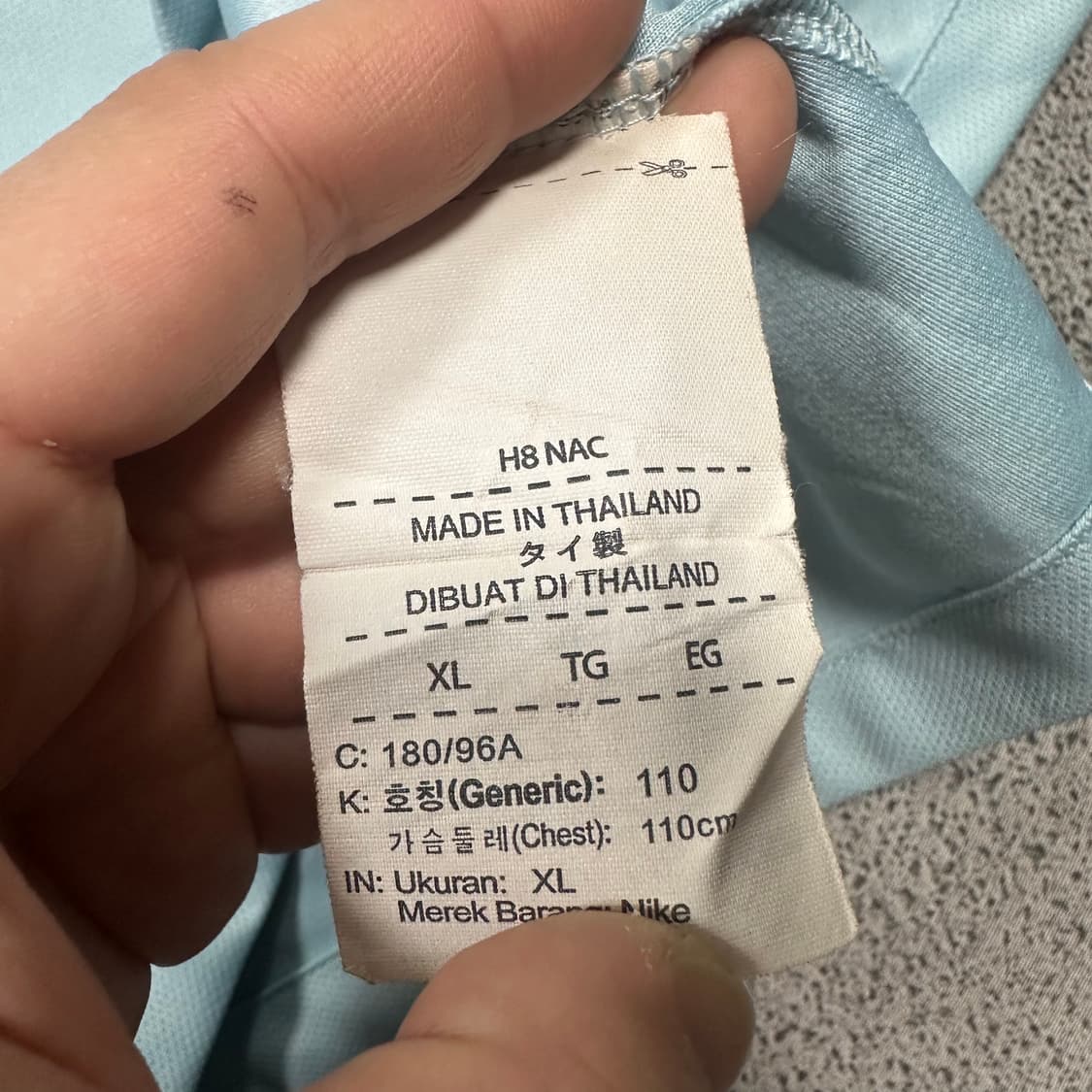 ✨ (바배) 나이키 18-19 첼시 써드 축구 유니폼  상품이미지5