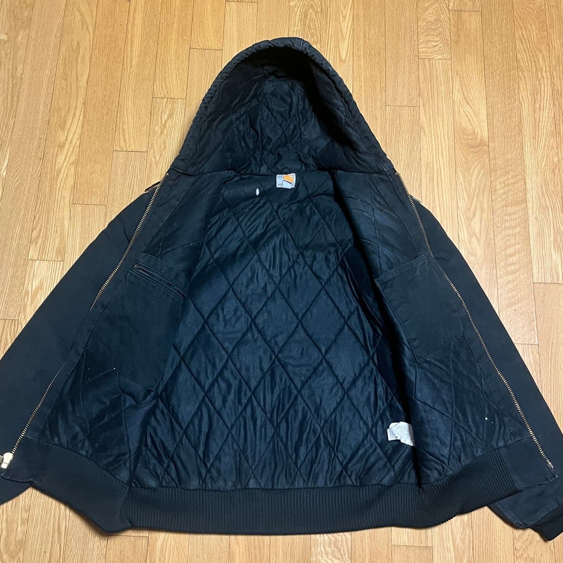 [L] 칼하트 USA J140 덕 액티브 자켓 BLK 상품이미지2