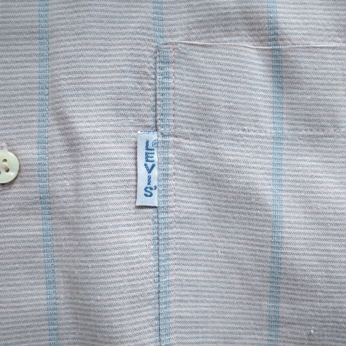 90s 리바이스 실버탭 빈티지 스트라이프 셔츠 L 상품이미지6