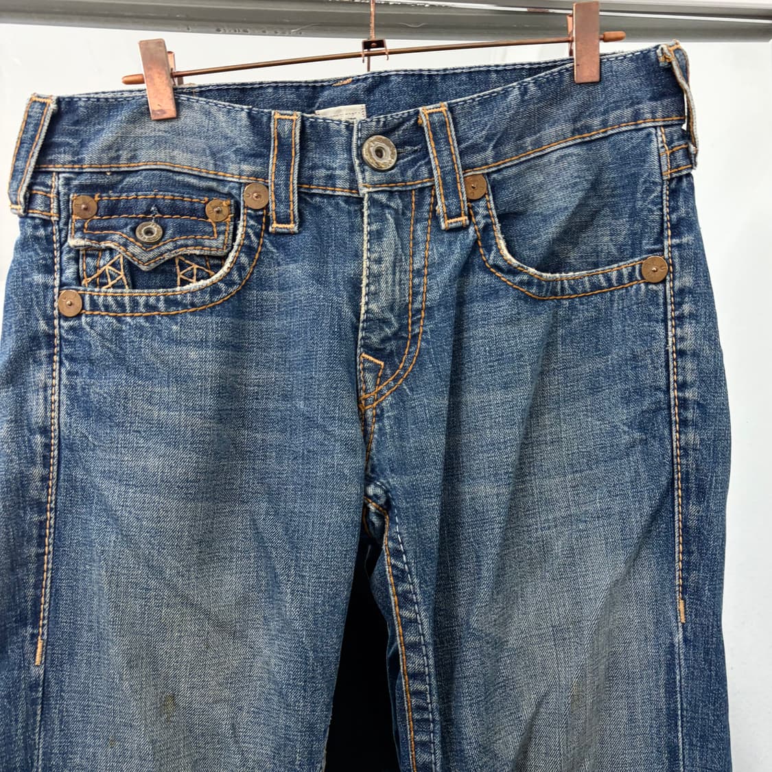 트루릴리전 부츠컷 데님 팬츠 상품이미지7