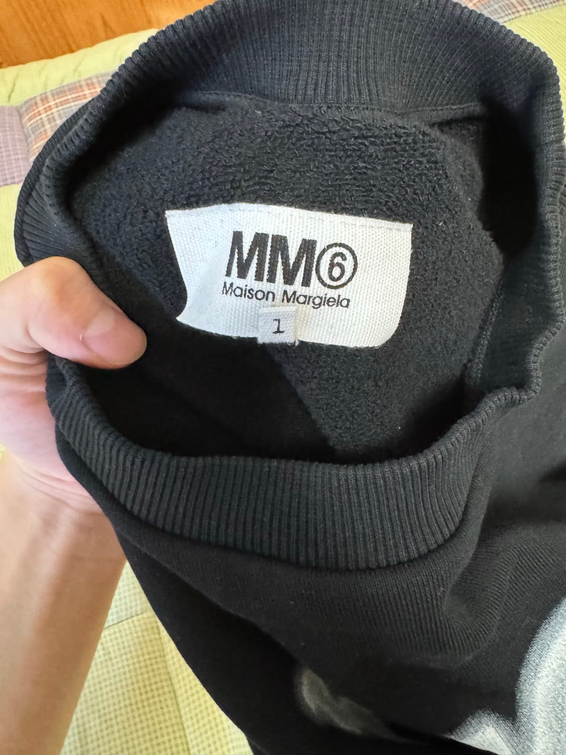 MM6 넘버 줌 로고 스웻셔츠 L 상품이미지4