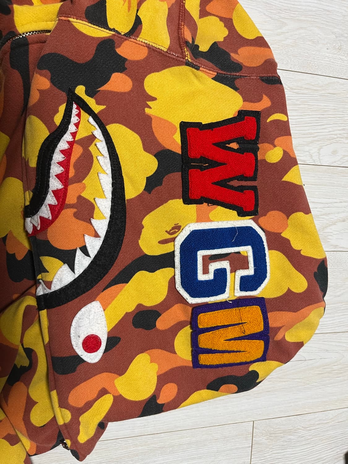 베이프 후드집업 상품이미지5