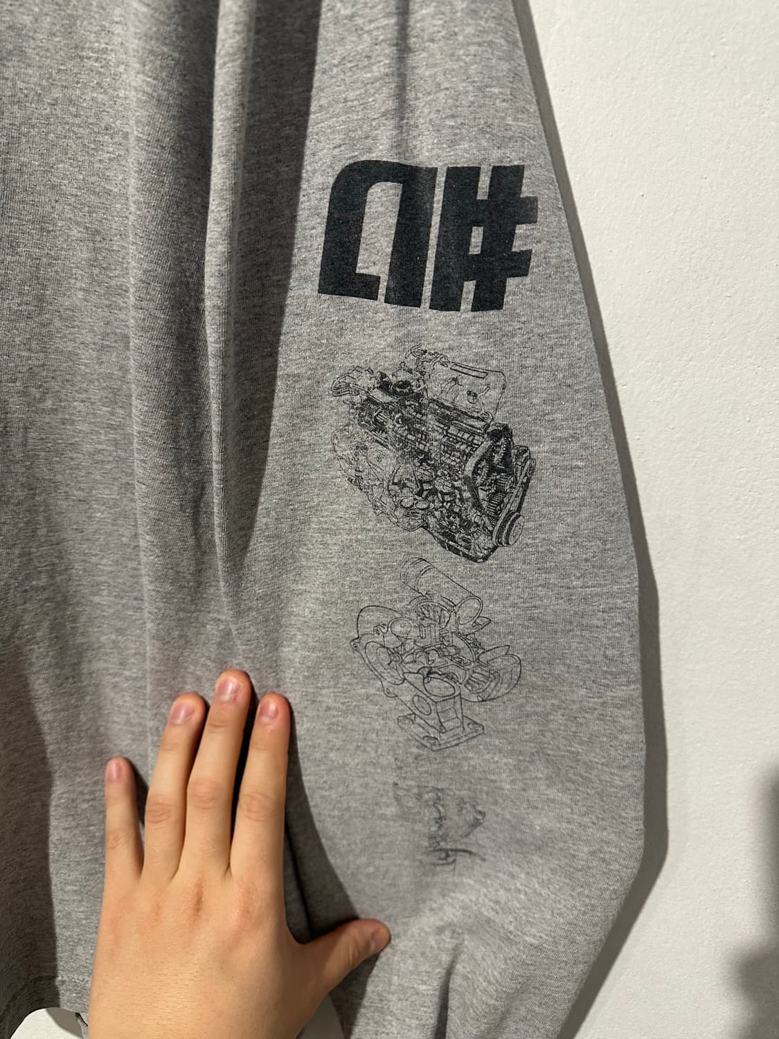 빈티지 90s USA 롱 슬리브 상품이미지3