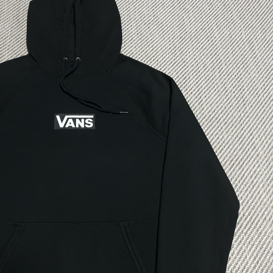 [M] Vans 반스 기모 블랙 후드티 상품이미지2