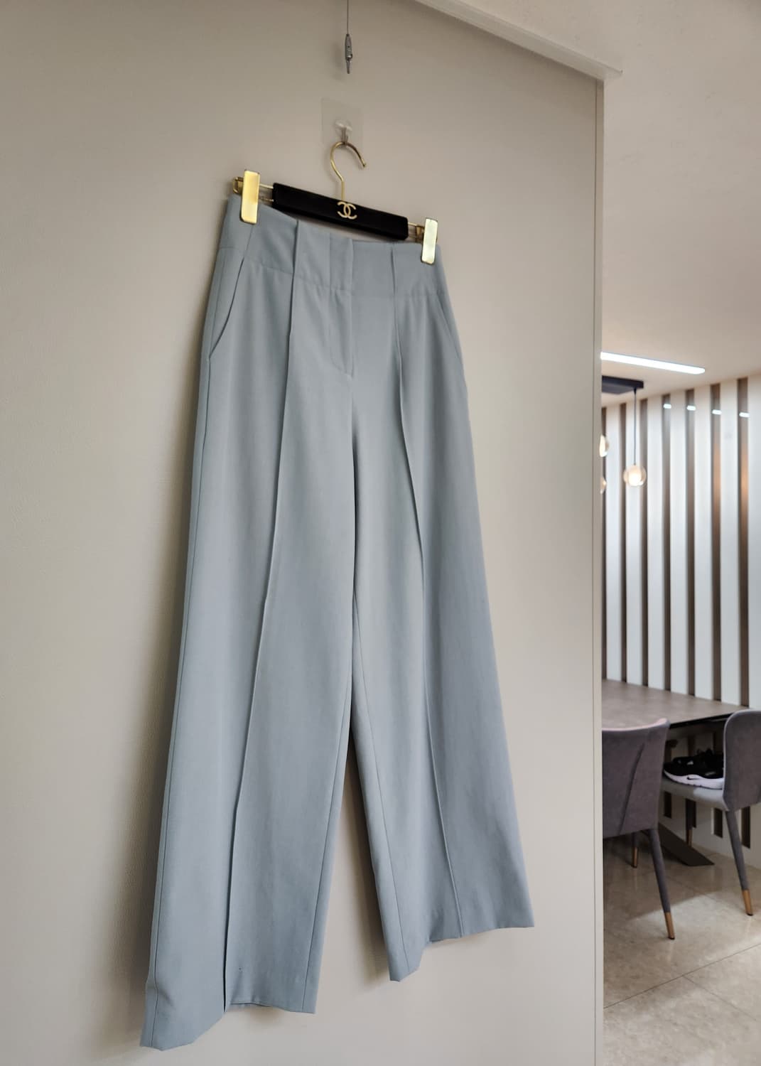 (1회 착용)랑방컬렉션 테이퍼드 팬츠 55사이즈 상품이미지8