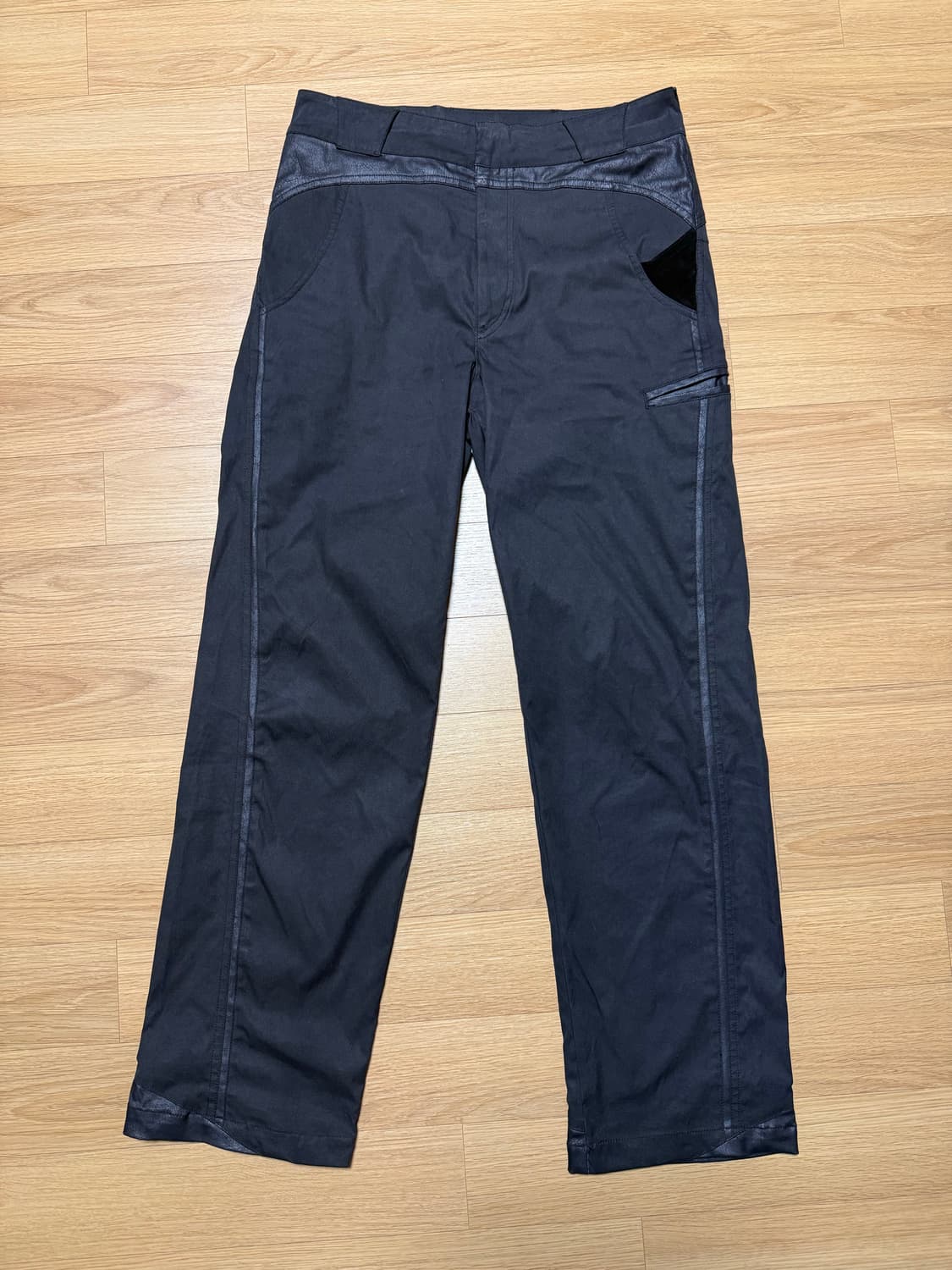 [2] xlim ep2 synopsis 02 trousers black 상품이미지1