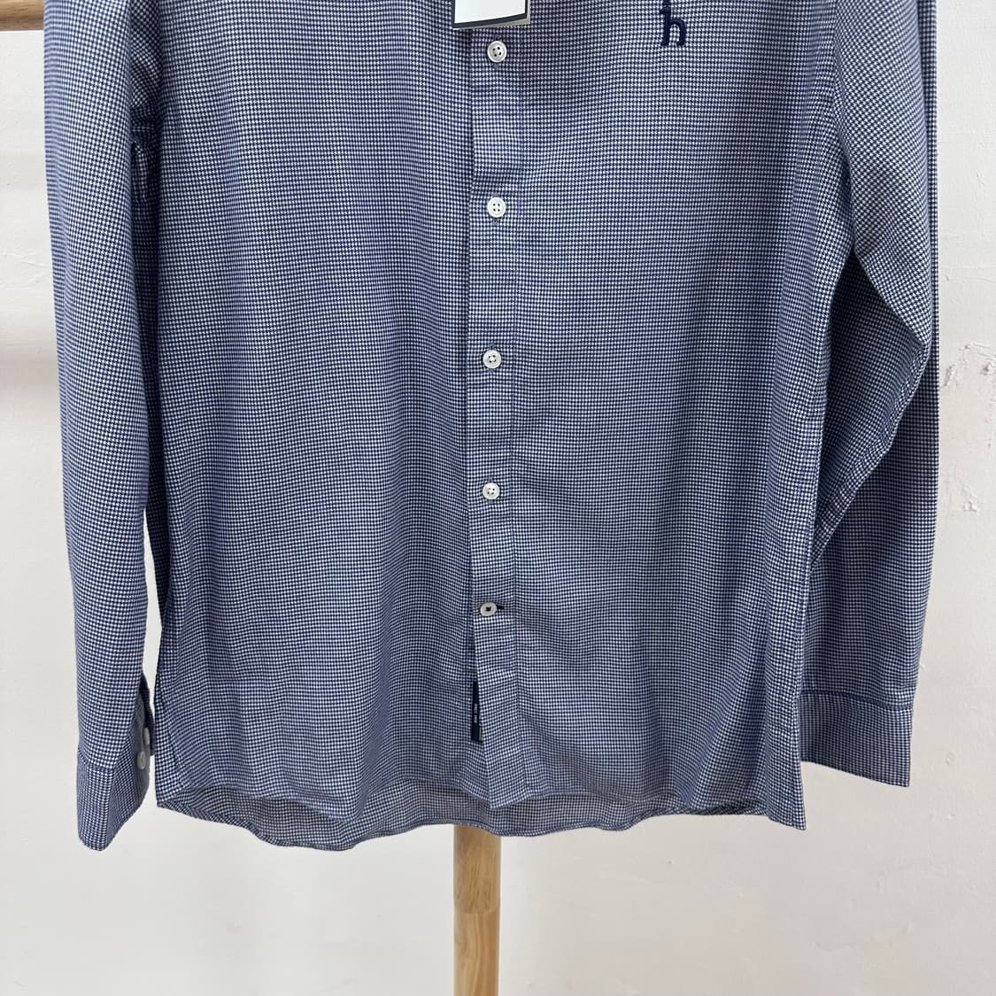 (새상품) HAZZYS 헤지스 하운즈투스체크 플라넬 셔츠 100 J26 상품이미지3