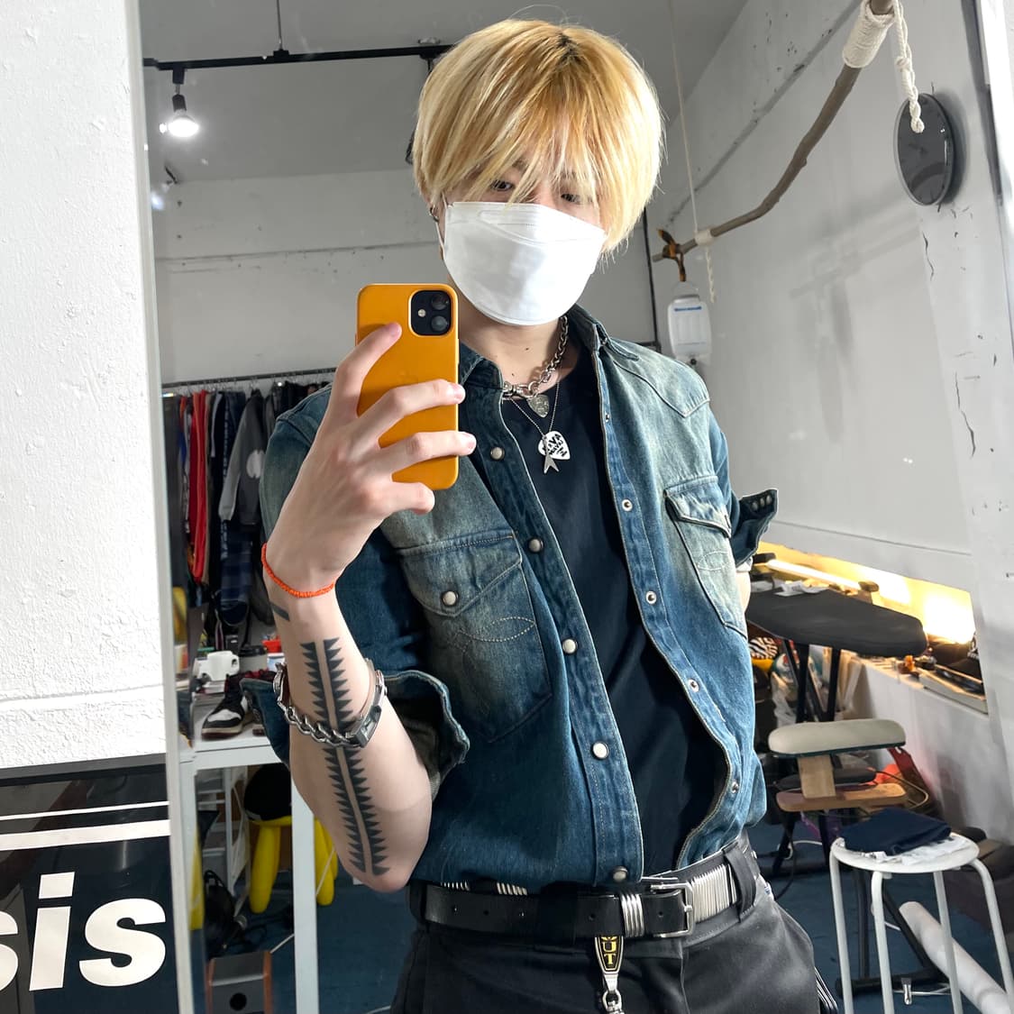 Hysteric glamour 히스테릭글래머 피크 체인 상품이미지4