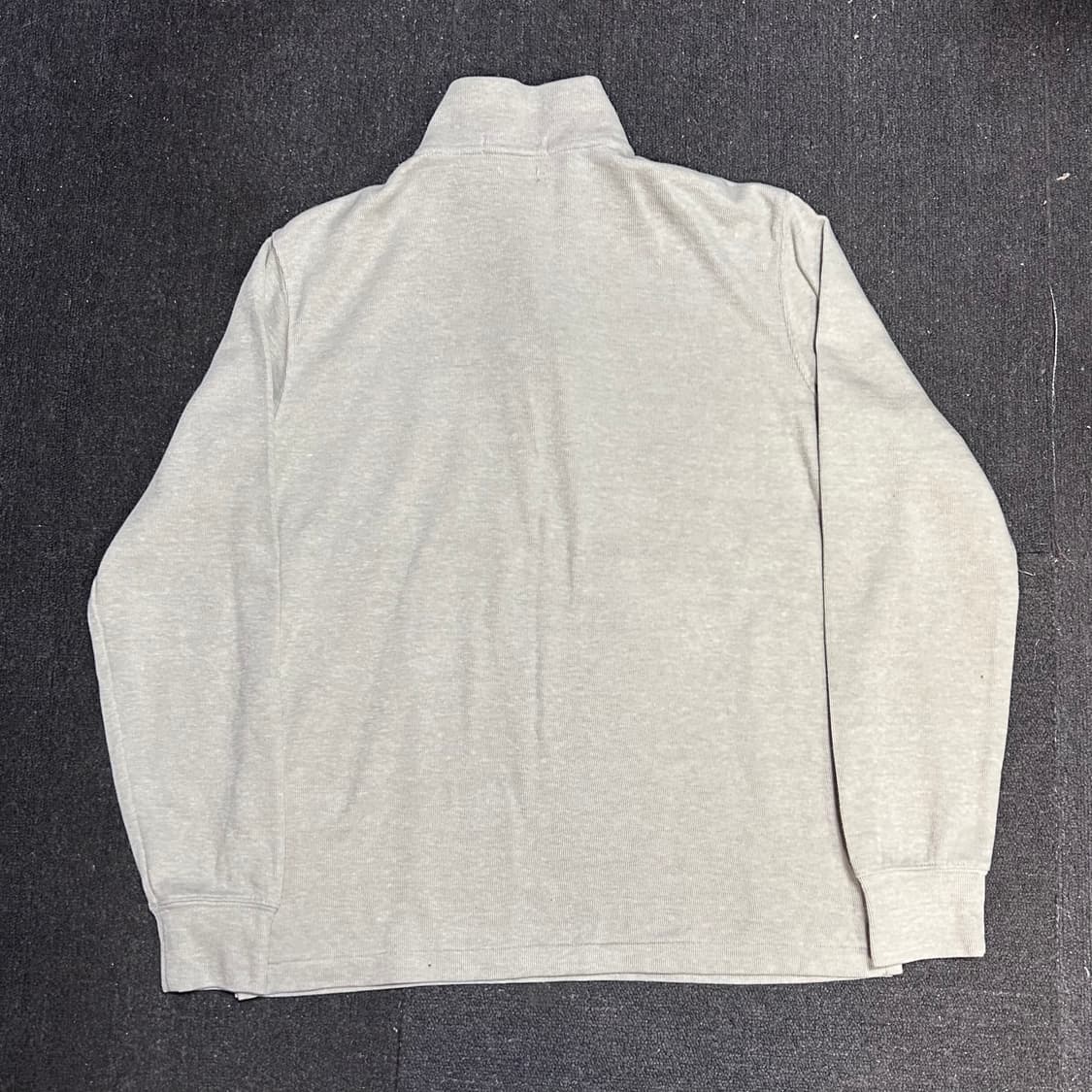 폴로 신형 큐알탭 피마코튼 니트 반집업 맨투맨 M  상품이미지4