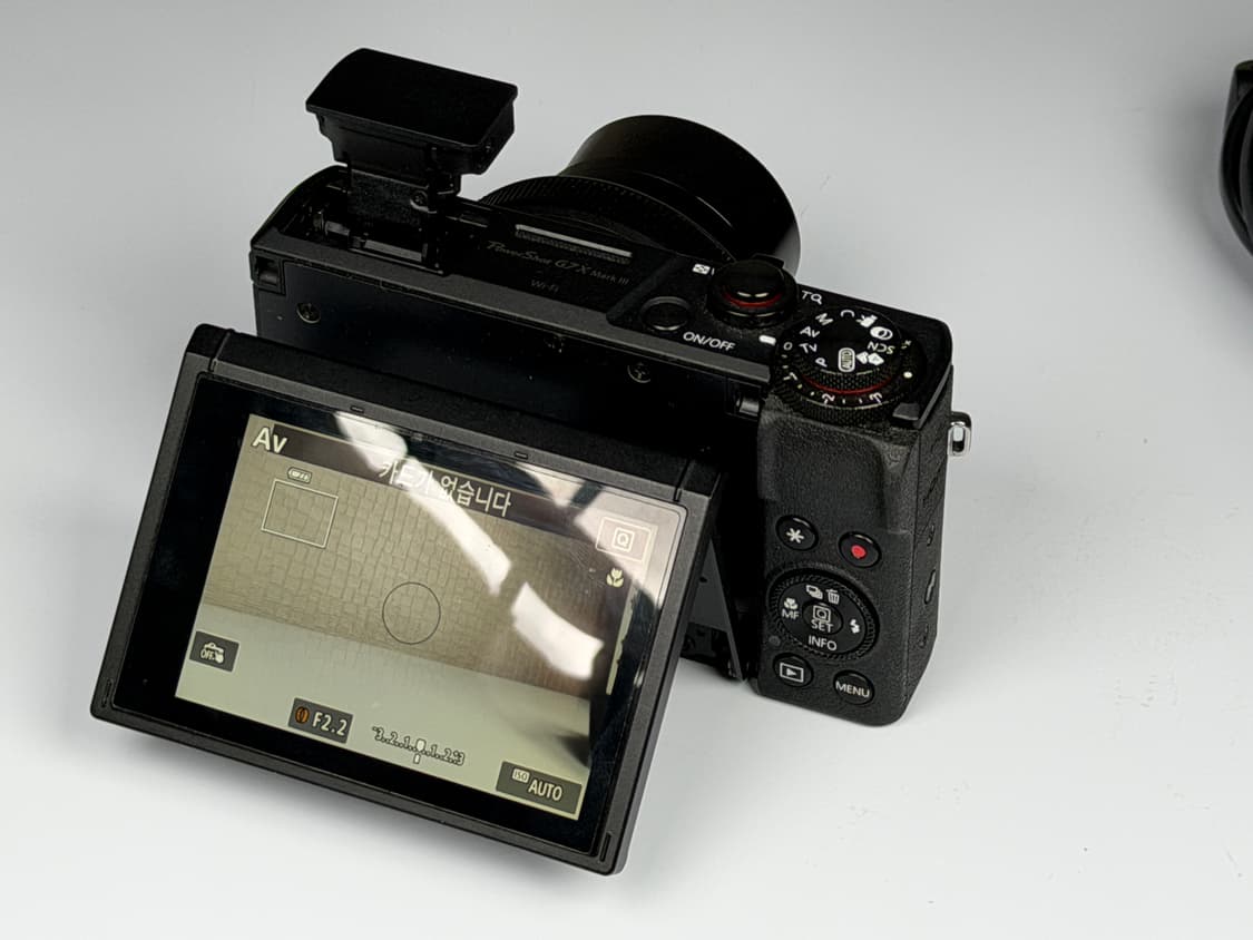 캐논 G7X mark3 빈티지 레트로 감성 카메라 상품이미지7