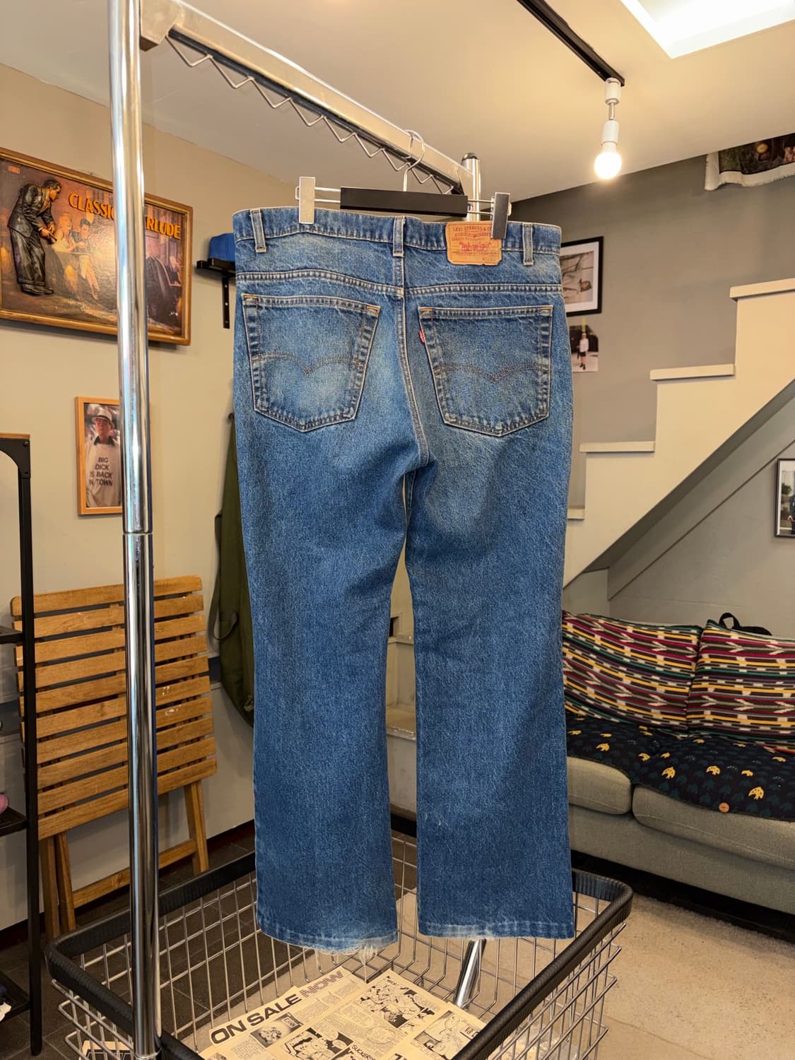 90’s Levi’s 517 USA flare denim pants  상품이미지8
