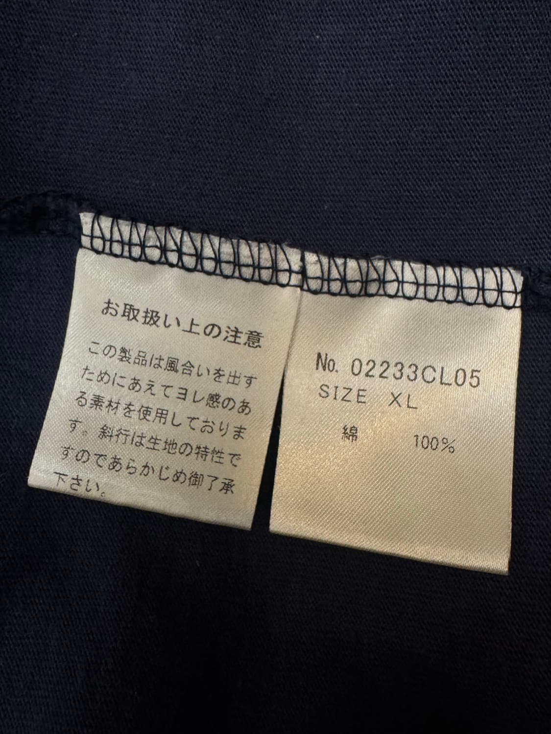[XL] 히스테릭글래머 모터 시티 피버 티셔츠 네이비 상품이미지7