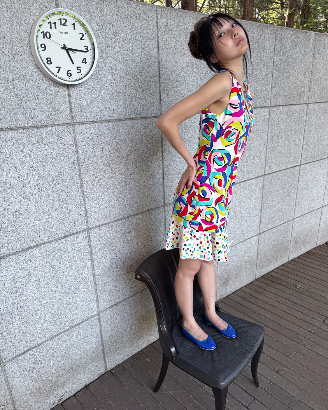 Moschino colorful printing dress 상품이미지3