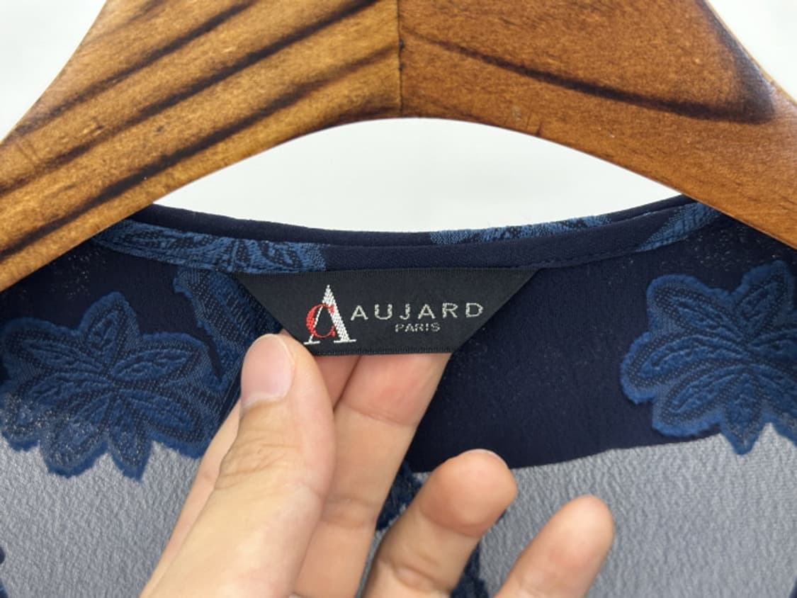 Aujard paris 블라우스 랩 스커트 셋업 (M) 상품이미지9