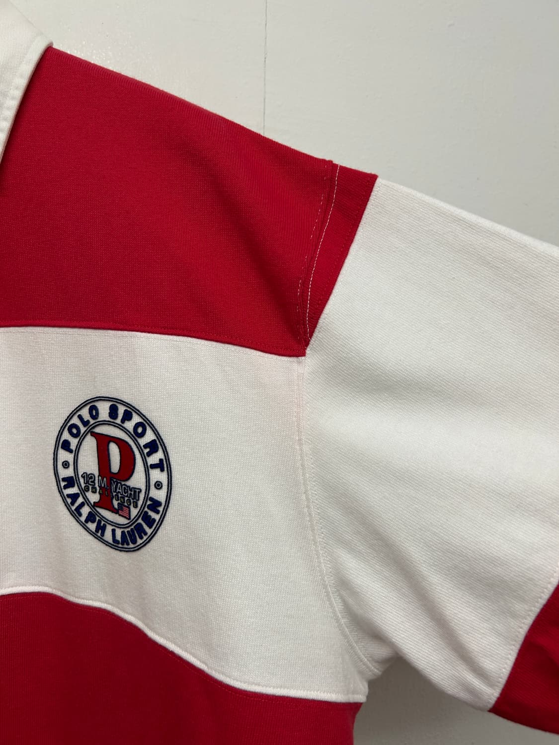 90s 폴로 스포츠 요트 레이싱 럭비 셔츠 상품이미지5