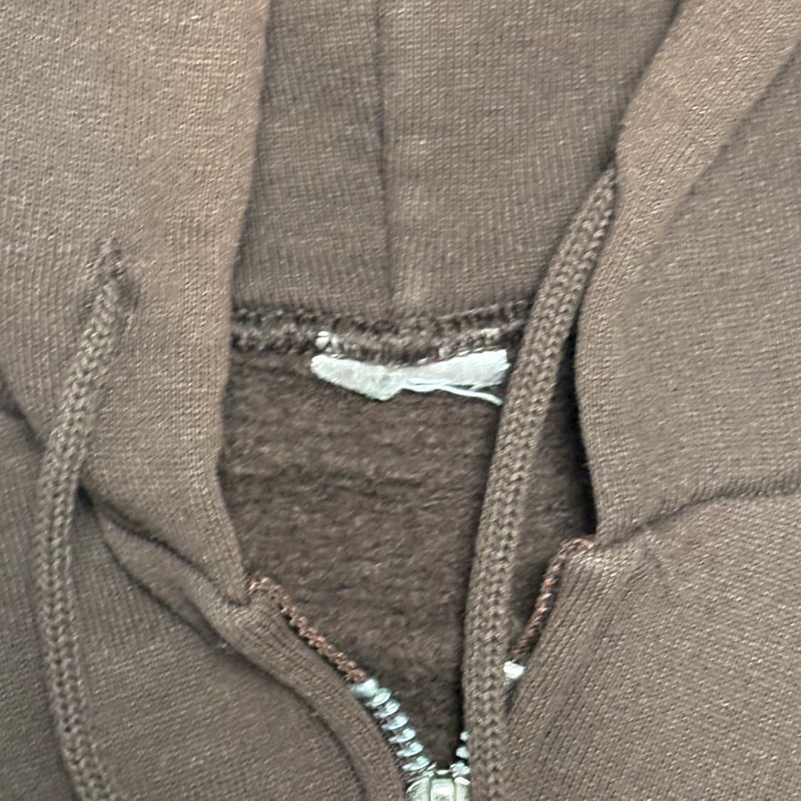 00s 러셀 후드집업 브라운 상품이미지4