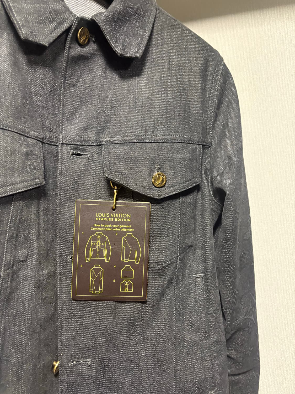 루이비통 모노그램 남성 데님 자켓 46 백화점판 상품이미지2