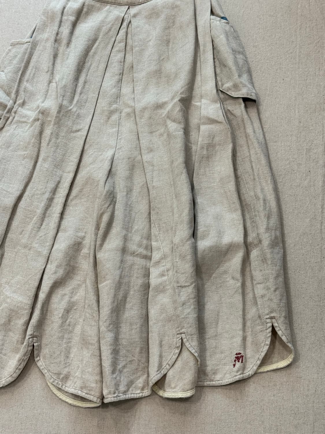 캐피탈 노르웨이 린넨 가우초 스커트 팬츠 상품이미지3