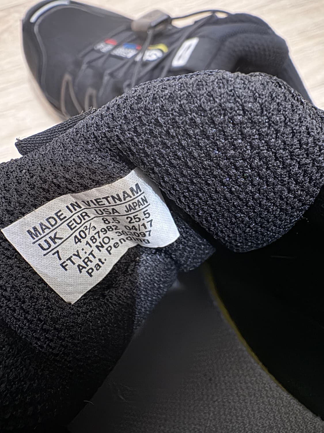 살로몬 salomon / 스피드 크로스 4 블랙 / 255 상품이미지6