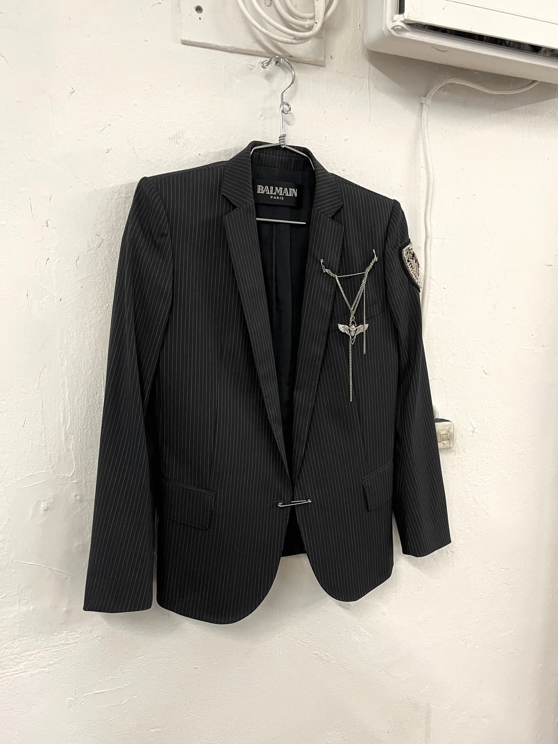 발망 2011SS 데카르넹 세이프티핀 체인 블레이저 상품이미지3