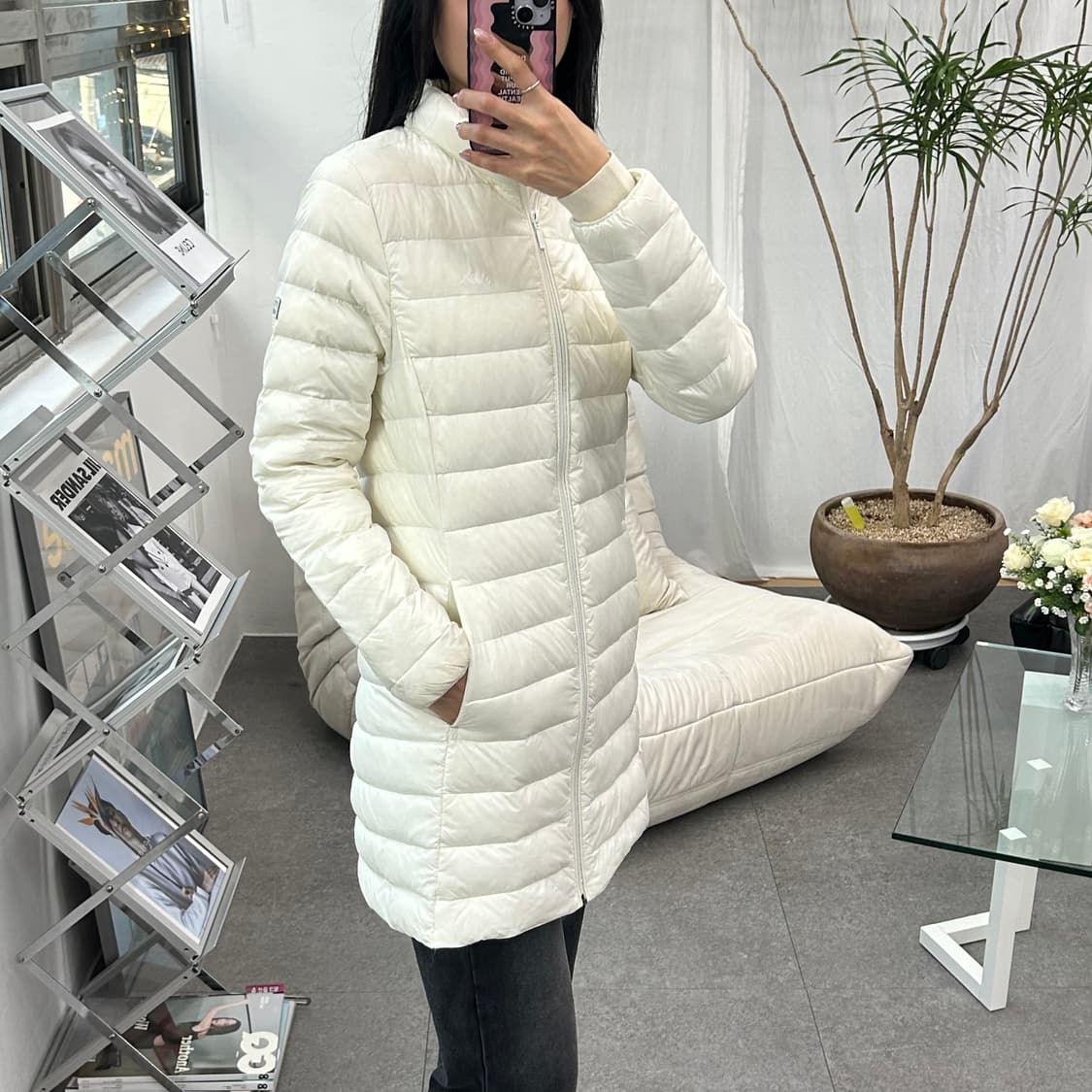 카파 롱 경량패딩 상품이미지4